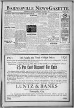 The Barnesville news-gazette, 1920 October 7