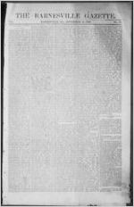 The Barnesville gazette, 1884 September 18