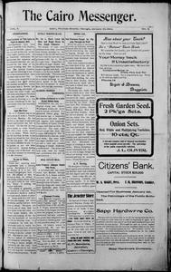 The Cairo messenger, 1904 January 22