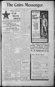 The Cairo messenger, 1904 February 26