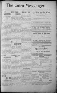 The Cairo messenger, 1904 July 1