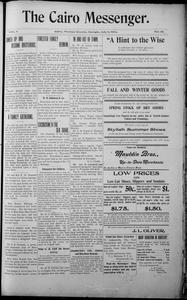 The Cairo messenger, 1904 July 8