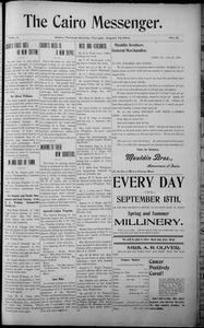The Cairo messenger, 1904 August 12