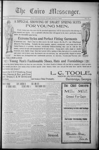 The Cairo messenger, 1905 March 31
