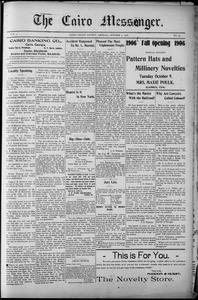 The Cairo messenger, 1906 October 5
