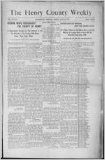 The Henry County weekly, 1913 June 13