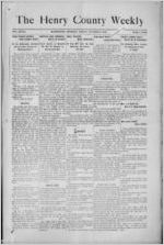 The Henry County weekly, 1914 October 2