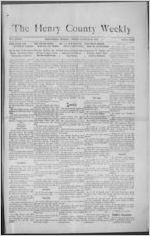 The Henry County weekly, 1914 October 23