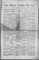 The Henry County weekly, 1915 May 28