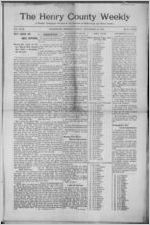 The Henry County weekly, 1917 September 28