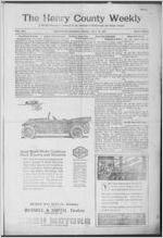 The Henry County weekly, 1919 July 18
