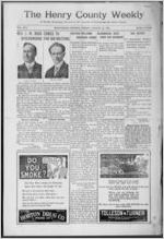 The Henry County weekly, 1919 August 22