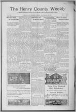 The Henry County weekly, 1919 September 26