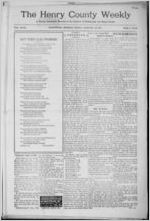 The Henry County weekly, 1921 January 28