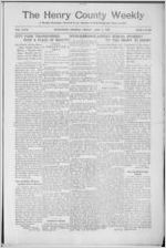 The Henry County weekly, 1921 April 1