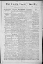 The Henry County weekly, 1921 April 8