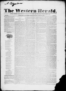 The Western herald, 1834 April 25