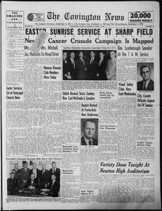 The Covington news, 1958 April 3