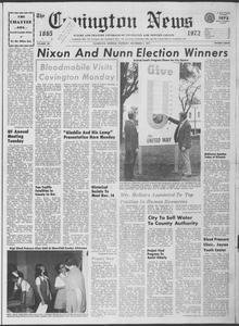 The Covington news, 1972 November 9