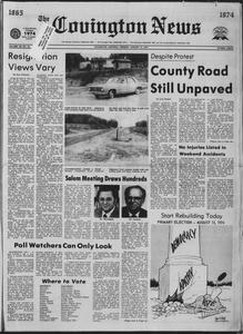 The Covington news, 1974 August 13