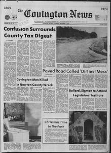 The Covington news, 1974 December 12