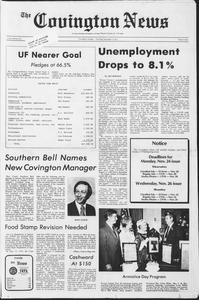 The Covington news, 1975 November 13