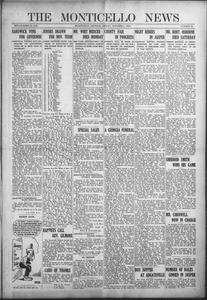 The Monticello news, 1920 October 8