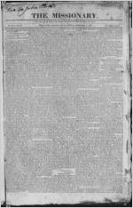 The missionary, 1821 February 2