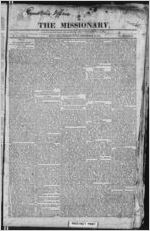 The missionary, 1821 May 18