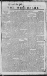 The missionary, 1821 August 6