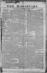 The missionary, 1821 November 5