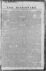 The missionary, 1821 November 12