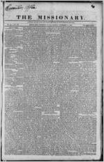 The missionary, 1821 November 19