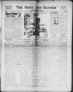 The News and banner, 1929 September 6