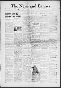 The News and banner, 1948 November 5