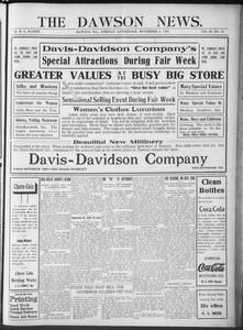 The Dawson news, 1913 November 4