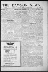 The Dawson news, 1914 August 7