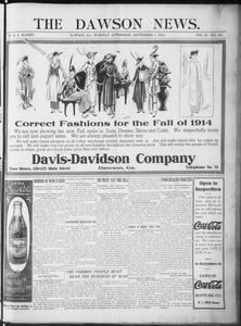 The Dawson news, 1914 September 8