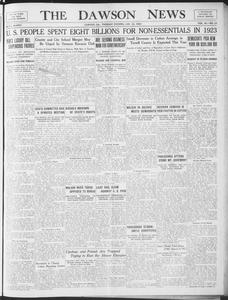The Dawson news, 1924 January 22