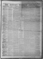 The Dawson weekly journal, 1871 November 9