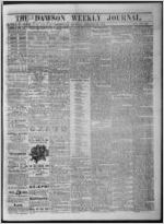 The Dawson weekly journal, 1872 February 29