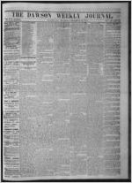 The Dawson weekly journal, 1874 December 10