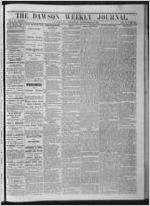 The Dawson weekly journal, 1875 November 25