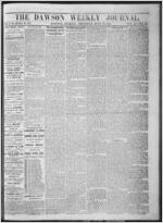 The Dawson weekly journal, 1876 July 27