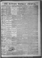 The Dawson weekly journal, 1876 November 9