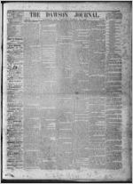 The Dawson journal, 1867 March 29