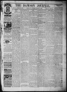 The Dawson journal, 1883 January 4