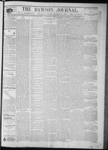 The Dawson journal, 1883 September 27