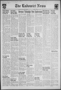 The Ludowici news, 1958 January 31