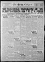 The true citizen, 1924 August 9